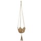 thumbnail image 2 of Cesta colgante tejida | Soporte de malla para plantas con cordón | Macetero de macramé hecho a mano para uso interior y exterior | Soporte para macetas para la decoración de la sala de estar, 2 of 6