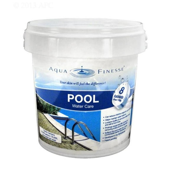 Aqua Finesse AQF956318 6 oz Starter Pail 8 Tablets
