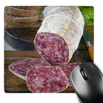 3dRose, Italy, Tuscany, Cuisines, tuscan salame - EU16 NTO0102 - Nico Tondini, MousePad