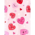 thumbnail image 3 of The Children's Place Baby Toddler Girls Long Sleeve Heart Print PJs, Sizes NB-6T, 3 of 3