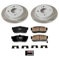 thumbnail image 2 of PowerStop Rear Semi-Coated Rotor and Low-Dust Ceramic Brake Pad Kit SC740, 2 of 3