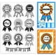 thumbnail image 1 of Sello transparente con símbolo de ánimo para hacer tarjetas, sello de silicona con medalla y símbolo de ánimo, sello de goma transparente de feliz cumpleaños, 1 of 7