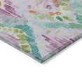 thumbnail image 4 of Addison Rugs Chantille Indoor/Outdoor Transitional Diamonds Lavender Washable Rectangle Rug, 8' x 10', 4 of 6