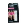 thumbnail image 2 of Womens Fit for Me Fruit of the Loom Seamless Camis Black & White 1X, 2 of 4