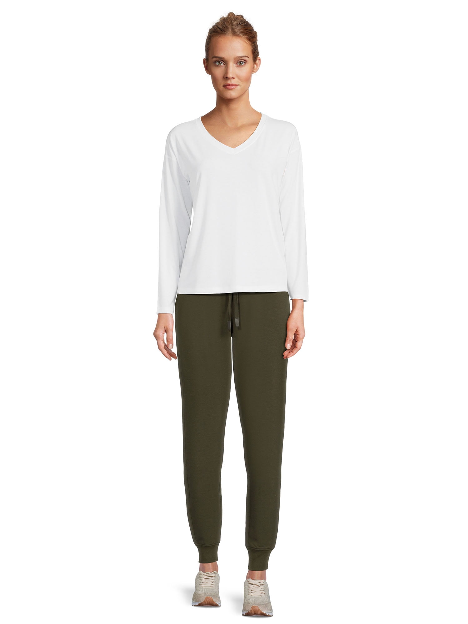 Athletic Works Women’s Dri More Boxy Tee with Long Sleeves, Sizes XS-XXXL Athletic Works Women’s Dri More Boxy Tee with Long Sleeves, Sizes XS-XXXL