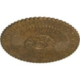 thumbnail image 3 of 41"OD x 1 5/8"P Nexus Ceiling Medallion (Fits Canopies up to 7 1/4"), Hand-Painted Rubbed Bronze, 3 of 6