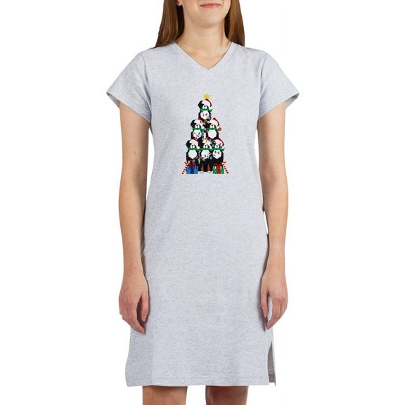 CafePress - Bernese Mt Dog Xmas Tree T Shirt - Women's Nightshirt