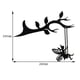 thumbnail image 2 of Mariposa  Estatua coración Artesanía Árbol Negro Estacas S Gloria Estatua de silueta de hada, 2 of 8
