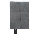 thumbnail image 3 of Cabecera Queen Size Catania Dicasa Gris Oscuro, 3 of 6