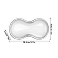 thumbnail image 3 of Soft Mouse Wrist Rest Pad Comfortable Cool Silicone Gel Ergonomic Cushion Small-Sized Hand Pain Relief Support Pad with Gel-Filled for Laptop Computer Office & Home, 3 of 6