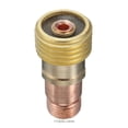 thumbnail image 1 of 1PCS Brass Collets Body Stubby Gas Lens Connector With Mesh For Tig WP-17/18/26, 1 of 12