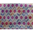 thumbnail image 4 of oneOone Georgette Viscose Fabric Chevron Ikat Print Fabric BTY 42 Inch Wide, 4 of 4