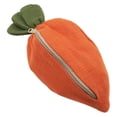thumbnail image 3 of Monedero de zanahoria de Pascua D, 3 conejitos en zanahoria Bunniesin Monedero de zanahoria Cartera decorativa Funcionalidad versátil, 3 of 7