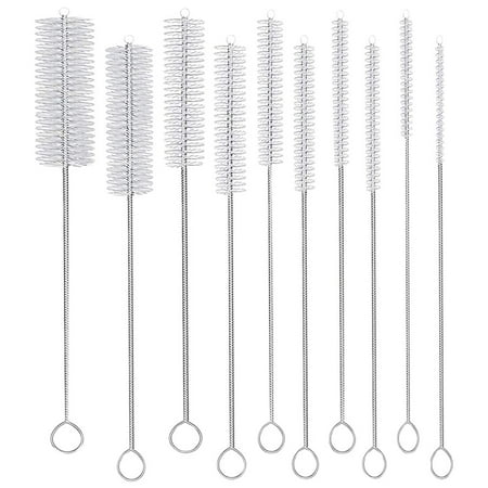 

Cleaning Brush Wine Stainless Steel Straws Water Bottle Household Cleaner Pipe Tube White Baby