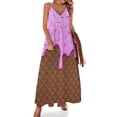 thumbnail image 1 of Vestido sin mangas con helado de chocolate y fresa vestidos para mujer 2024 vestido de noche de fiesta de diseñador de lujo para mujer, 1 of 7