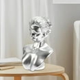 thumbnail image 2 of Expositor de joyas, escultura de resina artesanal en 3D para cadena de pendientes. Plata, 2 of 9