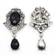 thumbnail image 3 of Minnieouse 10 Unids Mujeres Flor Pin Breastpin Decoración Moda Broches Joyería Femenina para Citas Fiesta Presente Joyas Adornos Ropa, zapatos y accesorios Miscelánea Negro Minnieouse AP016485-03, 3 of 6