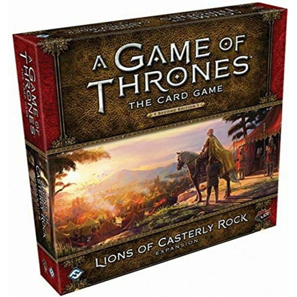 Segunda edición de LCG de Juego de Tronos: Los leones de Roca Casterly