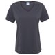 thumbnail image 1 of AWDis Camiseta de manga corta con cuello en forma de V. (Carbón), 1 of 3