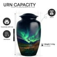 thumbnail image 2 of Yatskia Telescope Northern Lights Urn for Ashes for Women, Funeral Urns for Human Ashes Adult Man, Small Decorative Urns for Adult Ash, (Classic 10 Inch and 3 Inch), 2 of 8