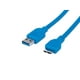 thumbnail image 1 of Cable Manhattan USB 3.0 de Tipo A M a Tipo B Micro M de 2m. Manhattan 325424, 1 of 2