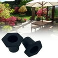 thumbnail image 3 of BAETEUY 2Pcs Patio Table Umbrella Hole Ring Anti-Skid Umbrella Cone Wedge Plug Coffee Shop Milk Tea Shop Courtyard Umbrella Stabilizer Sleeve, 3 of 7
