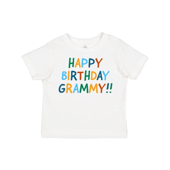 Inktastic Happy Birthday Grammy Boys or Girls Toddler T-Shirt