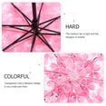 thumbnail image 2 of Shisuyan Creative Transparent Umbrellas Floral Decor Sun Protection Raining Umbrella, 2 of 9
