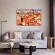 thumbnail image 5 of Póster de lienzo con decoración de techo rojo, decoración de dormitorio, paisaje deportivo, decoración de oficina, regalo, estilo marco, 16 x 24 pulgadas (40 x 60 cm), 5 of 8