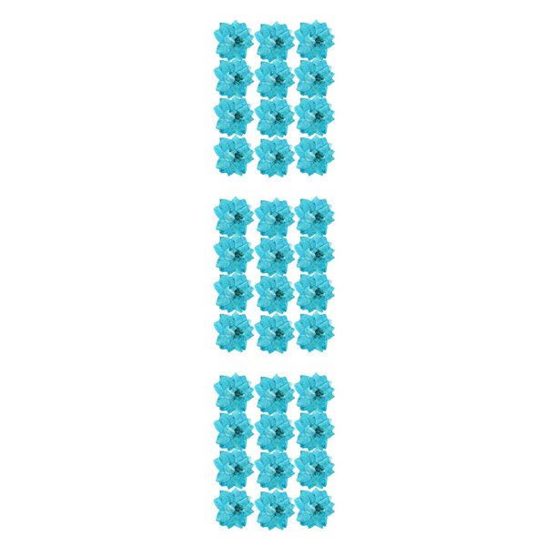 Pétalos naturales Bearachild Flores secas Suministros festivos 3Conjunto Azul