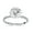 White Gold, variant on Hidden Halo Engagement Ring for Women, 2.20 Carat (ctw) Round Cut Lab Grown Diamond Solitaire Ring In 14K Yellow Gold Over Sterling Silver F-G-H, SI Quality Gifts For Her Ring Size-4