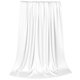 thumbnail image 2 of Balery White Manta de Felpa Suave y Acogedora – Cobija de Franela Aterciopelada para Cama, Lavable y Cálida para Sofá, Mascotas, Transpirable-60"x50", 2 of 7