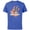 Royal Heather, variant on Disney Stitch It’s My Birthday - Short Sleeve Cotton T-Shirt for Adults - Customized-Black