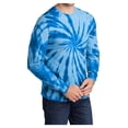 thumbnail image 4 of Yellow Rooster Men's Long Sleeve Tie-Dye T-Shirt Royal 3XL, 4 of 6
