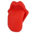 thumbnail image 2 of Tongue?Shaped Reusable Silicone Tea Infuser, Tea Leaf Infuser Filter for Home Office for Loose Tea Red, 2 of 8