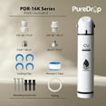 thumbnail image 6 of PureDrop PDR-16KPCB Under Sink Water Filter, High Capacity Under Sink Composite Filtration System, Reduces Chlorine, Bad Taste & Odor, 16K Gallons, 6 of 6
