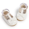 thumbnail image 4 of Yoyauz Baby Girl Mary Jane Shoes Anti Slip Rubber Sole Ballet Slippers Princess Dress Wedding Shoes Newborn Kids Shoes Toddler Shoes, 4 of 5