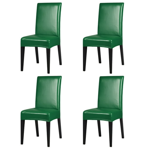 Anminy Pu Faux Leather Short Dining Room Chair Seat Cover Slipcovers Wedding Party Banquet Decoration Com - Faux Leather Dining Room Seat Covers Anminy Pu Faux Leather Short Dining Room Chair Seat Cover Slipcovers Wedding Party Banquet Decoration Com - Faux Leather Dining Room Seat Covers