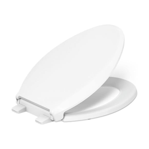 Asiento de inodoro KOHLER Cachet Nightlight alargado blanco 75796-RL-0