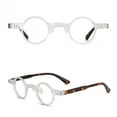 thumbnail image 2 of 5 Pack Mens Womens Retro Small Round Anti-Blue Light Presbyopic Glasses New Style Reading Glasses, 2 of 3