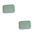 thumbnail image 2 of Vogacara Caja de lentes de contacto portátil con estuche de lentes de contacto de espejo, Protector de piezas de repuesto, contenedor de gafas de Verde 2piezas Vogacara CBP209272, 2 of 5