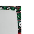 thumbnail image 2 of Ambesonne Mexican Fitted Sheet, Folk Art Skulls Roses, Twin Size, Green White Red, 2 of 2