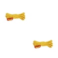 thumbnail image 3 of Yuarrent Cuerda de viento para tienda de 4 piezas, ajustable, luminosa, portátil, para exteriores, senderismo, Camping, Picnic, dosel, lona, Amarillo 2piezas Yuarrent CBP444627, 3 of 5