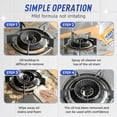 thumbnail image 4 of Mnhhatv Kitchen Degreaser Spray 120ml Powerful Oil Stain Remover Heavy Duty Grease Cleaner For Stove Range Hood Tile Stainless Steel Fast Dissolving Multipurpose Kitchen Cleaning Spray Residue Free, 4 of 7