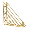 thumbnail image 4 of Estantería de pared triangular flotante para libros, estante decorativo para exhibir archivos, carpetas, periódicos, oficina, hogar, mesita de noche., 4 of 8