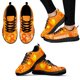 thumbnail image 1 of Calzado para mujer con cáncer de apéndice/pseudomixoma periti, zapatillas informales con estampado de cinta ámbar, zapatos planos suaves, 1 of 6