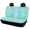 thumbnail image 2 of Uourmeti Seat Protectors Full Set Interior Decor Car Seat Covers Polyester Breathable Easy to Install, Fit for most Cars Truck Sedans, Colorful Leopard, 2 of 10