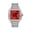 Red, variant on Stylish Hip Hop Iced Out VVS Moissanite Automatic Watch, D Color Stones, Rose Gold Tone, Passes Diamond Tester