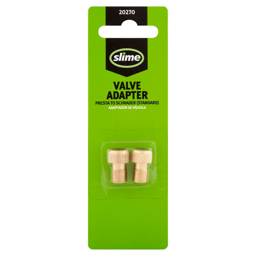 Slime Valve Adapter Presta To Schrader (Standard)