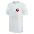 thumbnail image 2 of Men's Nike White Qatar National Team 2022/23 Away Replica Jersey, 2 of 4
